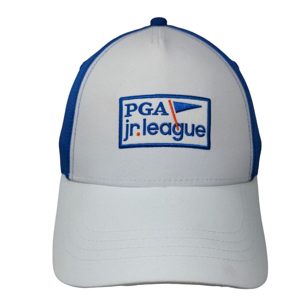 PGA Jr. League Adult Snapback Hat Multicolor One Size Embroidered 5 Panel Garb